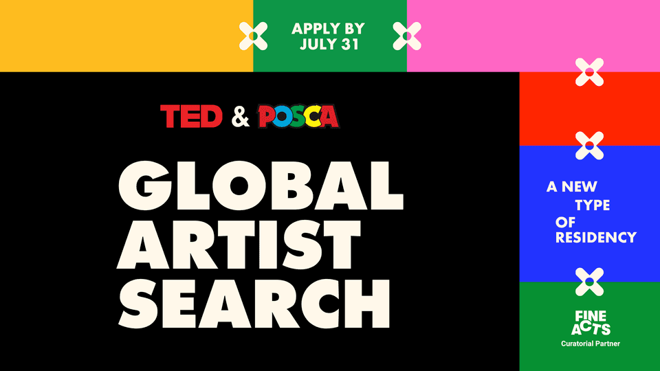 TED & POSCA Global Artist Residency — Visible Mending