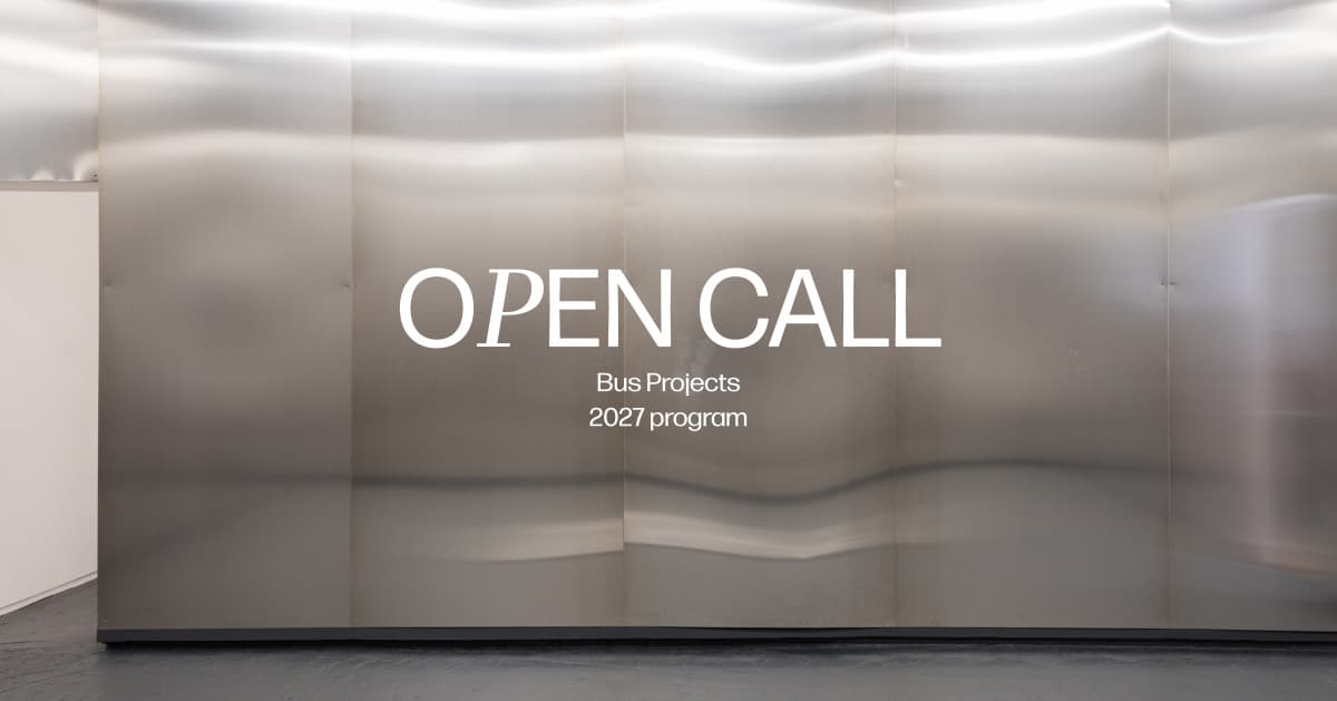2027 Open Call