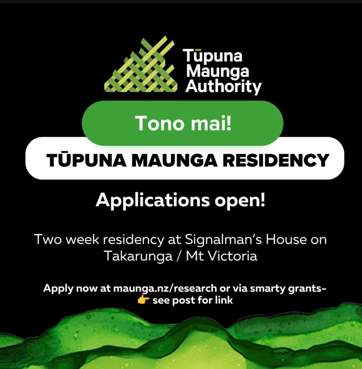 Tūpuna Maunga Residency Programme